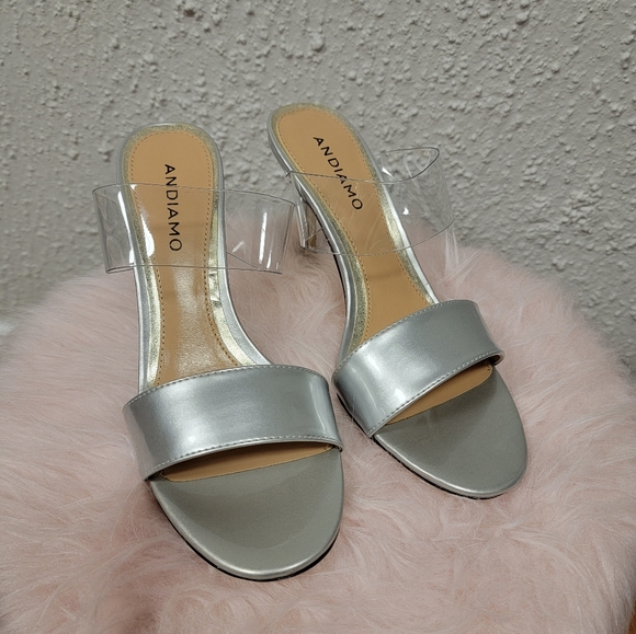 Andiamo Shoes - Andiamo - Women's Silver Heels
